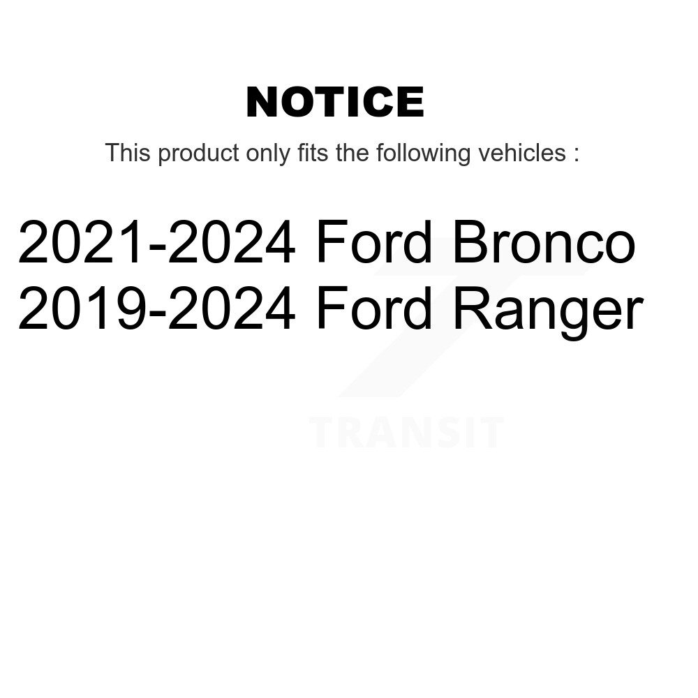 [Arrière] Rotor de frein à disque arrière pour Ford Ranger Bronco GCR-682574