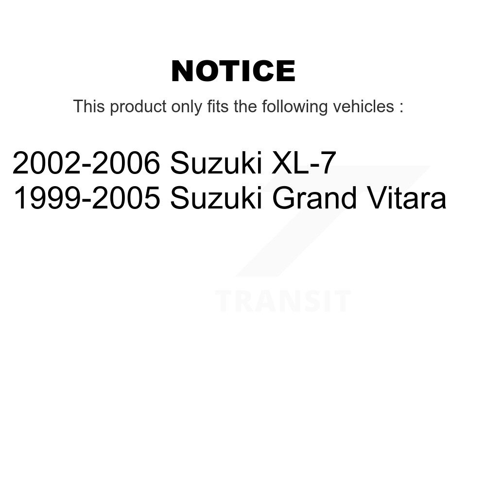 [Front] Rotor de frein à disque avant pour Suzuki Grand Vitara XL-7 GCR-96922