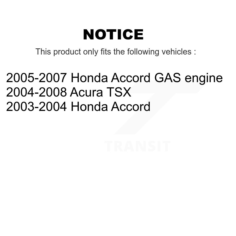 [Arrière] Rotor de frein à disque arrière pour Honda Accord Acura TSX GCR-980138