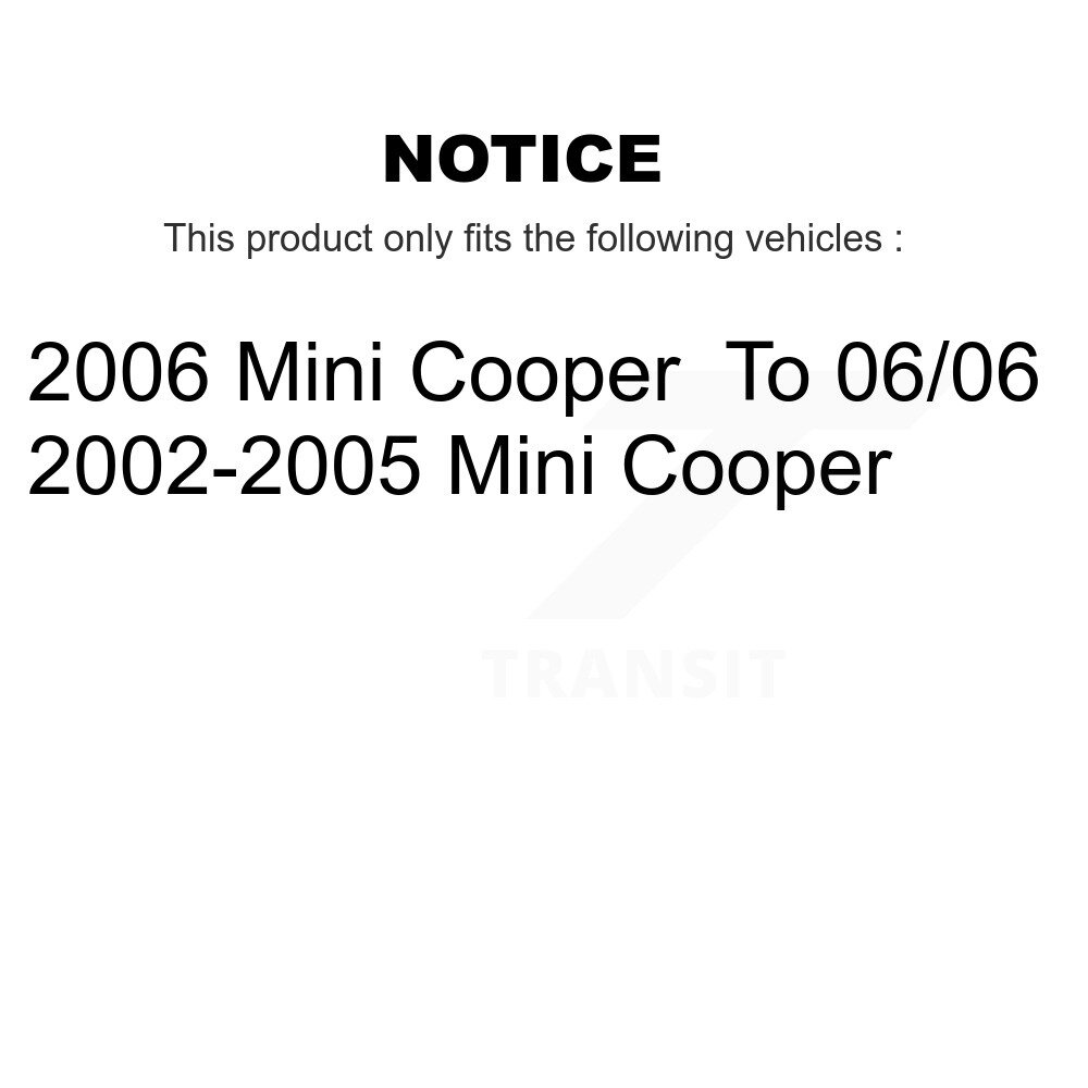 [Arrière] Rotor de frein à disque arrière pour Mini Cooper GCR-980154