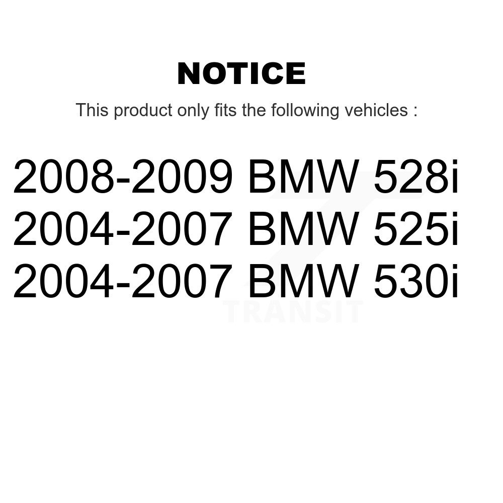 [Arrière] Rotor de frein à disque arrière pour BMW 530i 525i 528i GCR-980379