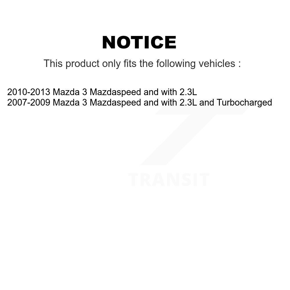 [Front] Rotor de frein à disque avant pour Mazda 3 GCR-980576