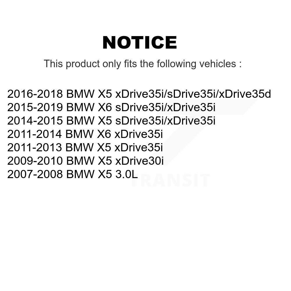 [Front] Rotor de frein à disque avant pour BMW X5 X6 GCR-980590
