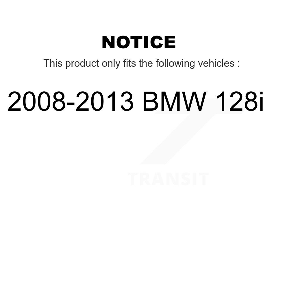 [Arrière] Rotor de frein à disque arrière pour 2008-2013 BMW 128i GCR-980692