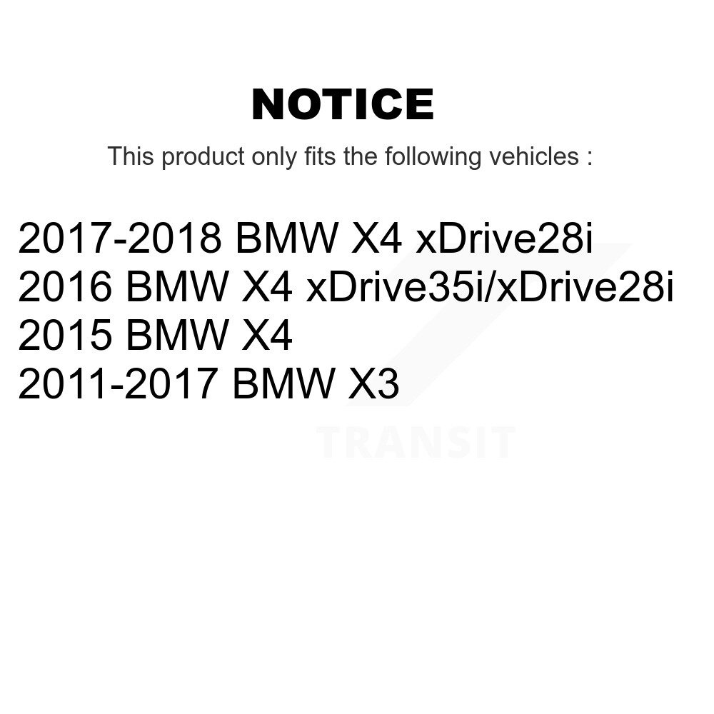[Front] Rotor de frein à disque avant pour BMW X3 X4 GCR-980925
