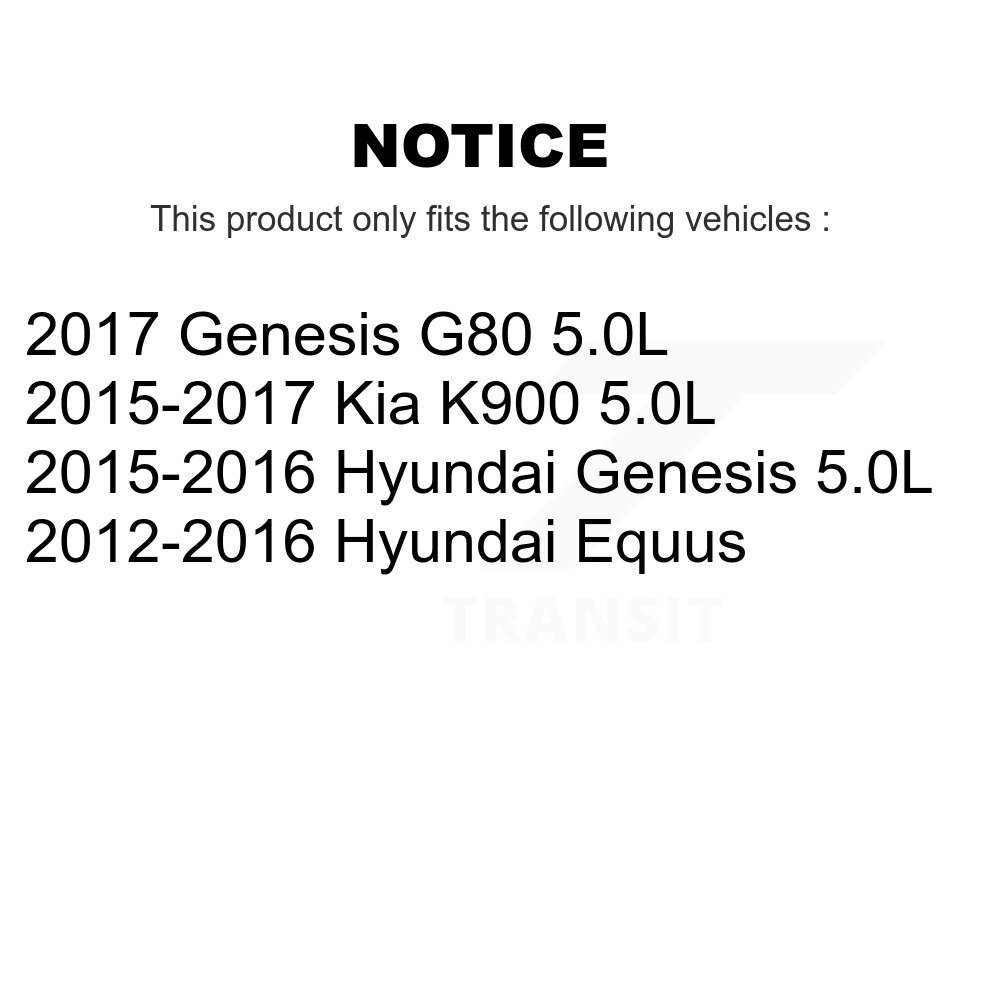[Front] Rotor de frein à disque avant pour Hyundai Genesis Equus G80 Kia K900 GCR-980945
