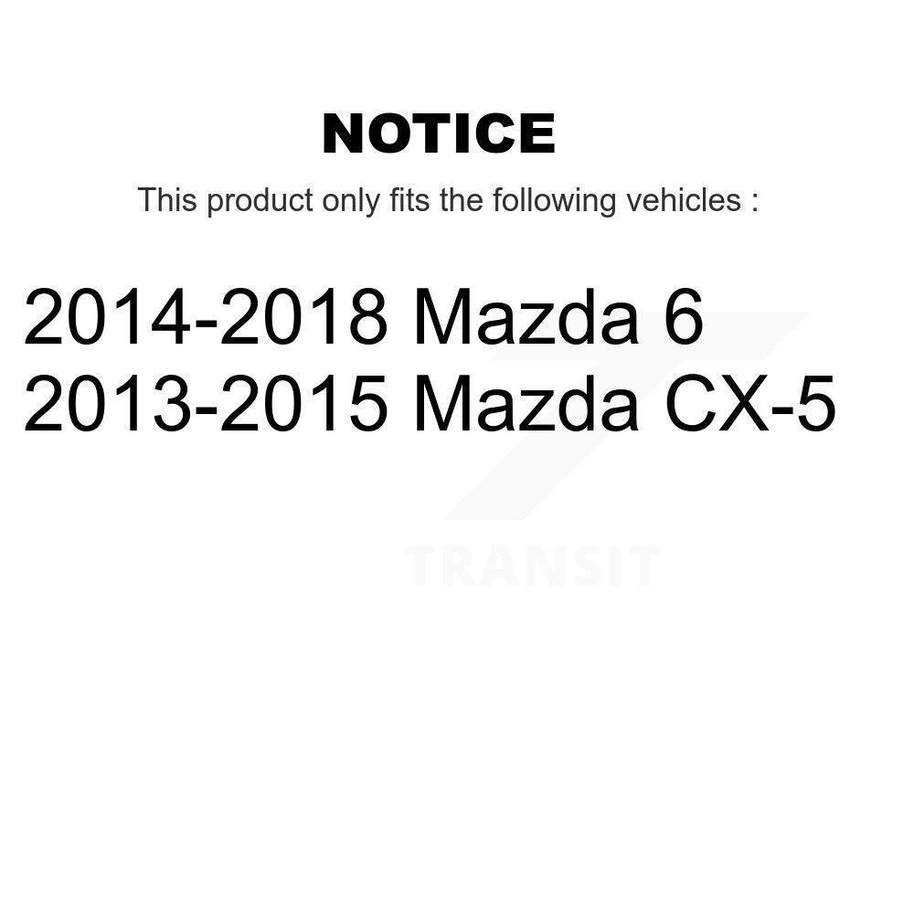 [Front] Rotor de frein à disque avant pour Mazda CX-5 6 GCR-981011