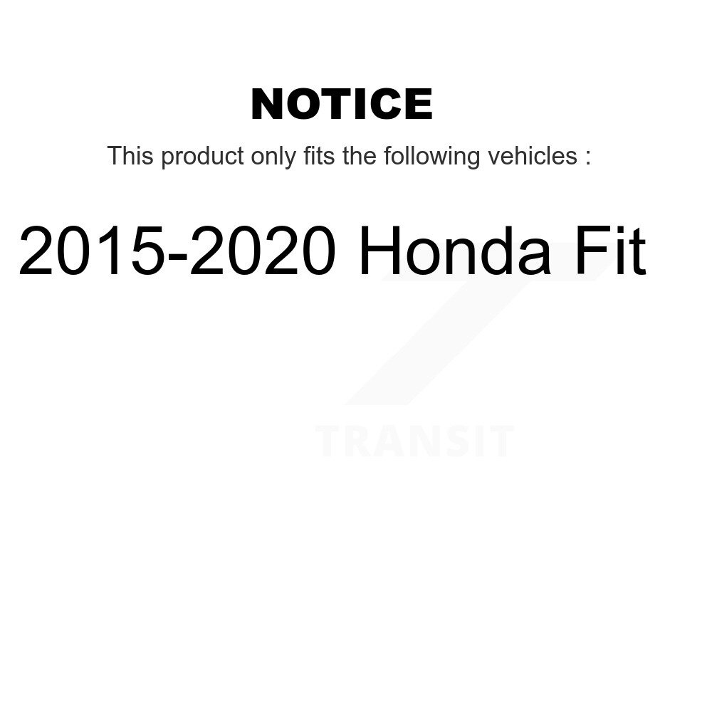 [Front] Rotor de frein à disque avant pour 2015-2020 Honda Ajustement GCR-981199