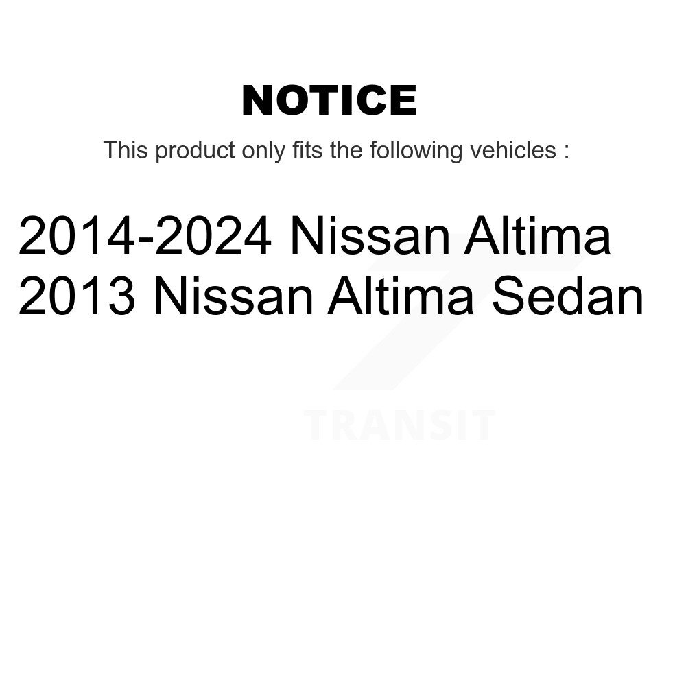 [Front] Rotor de frein à disque avant pour Nissan Altima GCR-981780