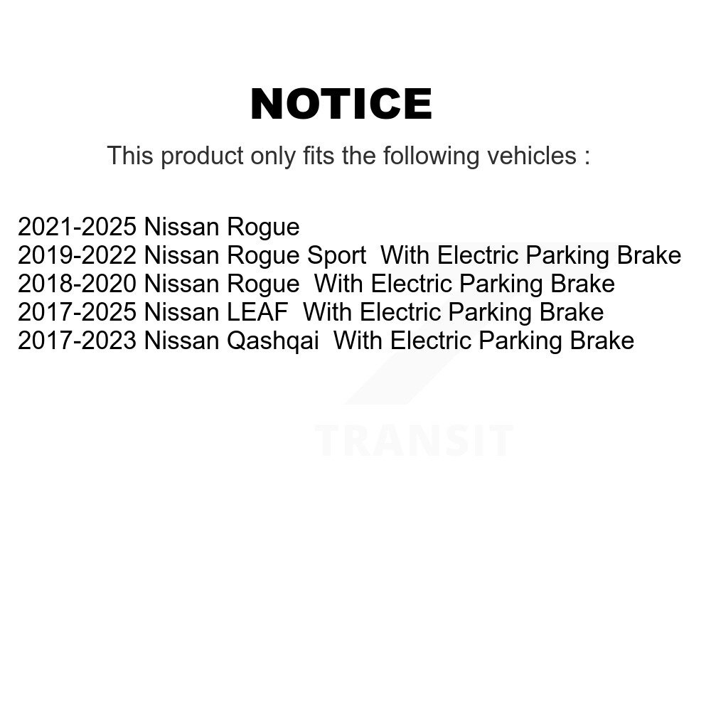 [Arrière] Rotor de frein à disque arrière pour Nissan Rogue Qashqai Sport LEAF GCR-981814