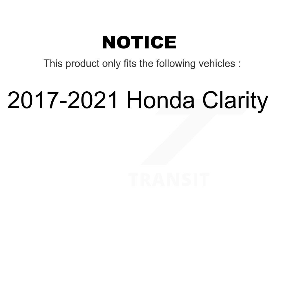 [Front] Rotor de frein à disque avant pour 2017-2021 Honda Clarity GCR-982355