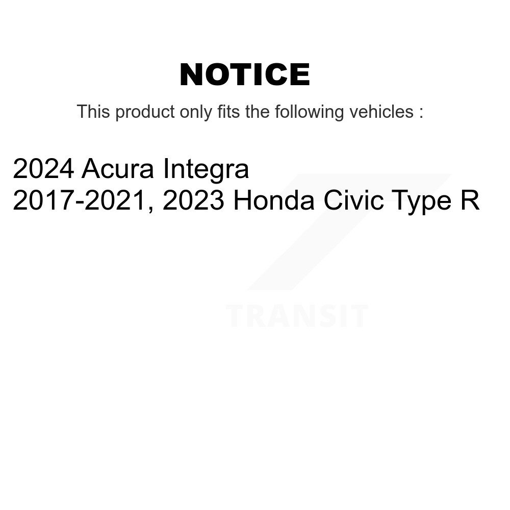 [Arrière] Rotor de frein arrière pour Honda Civic Acura Integra GCR-982357
