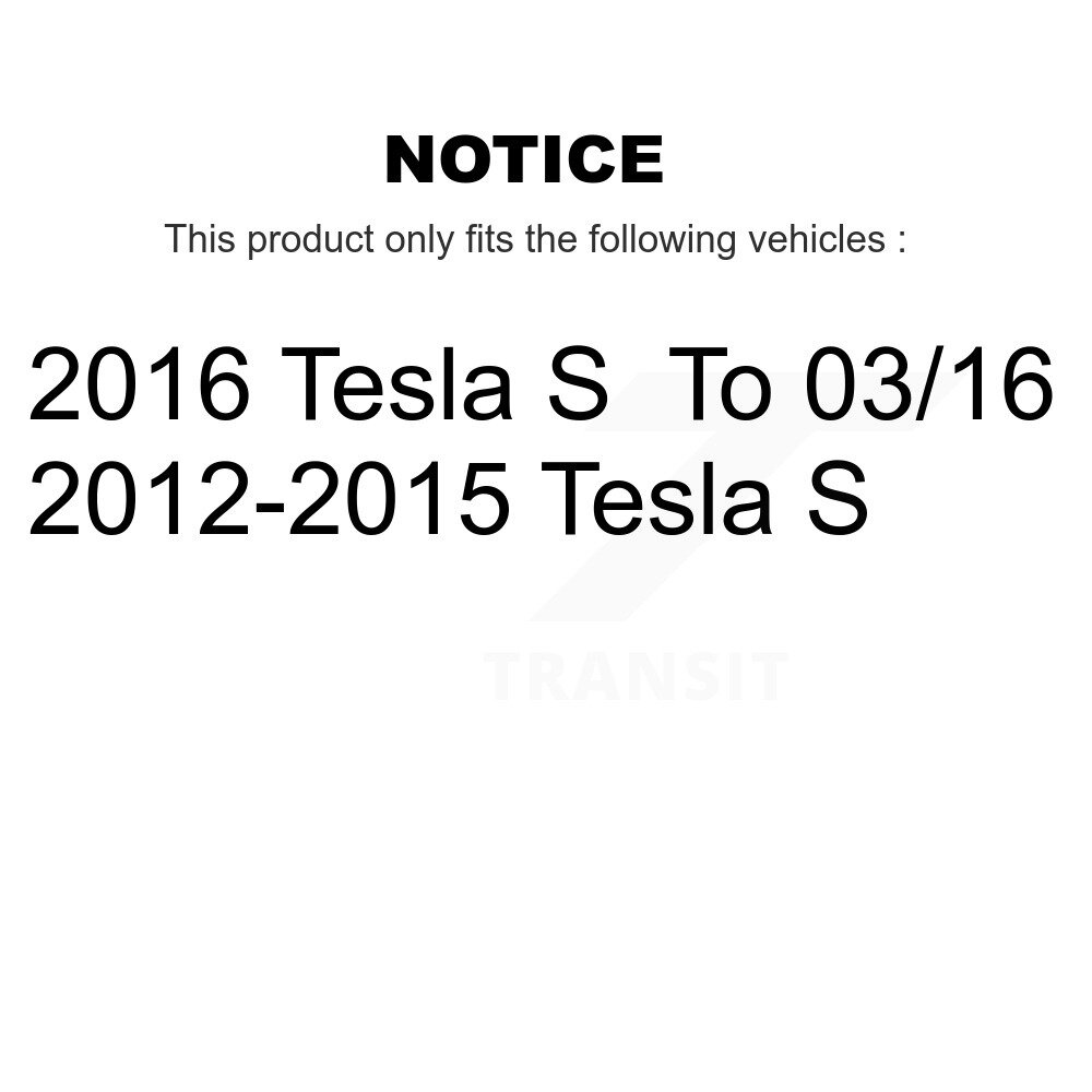 [Arrière] Rotor de frein à disque arrière pour Tesla S GCR-982506