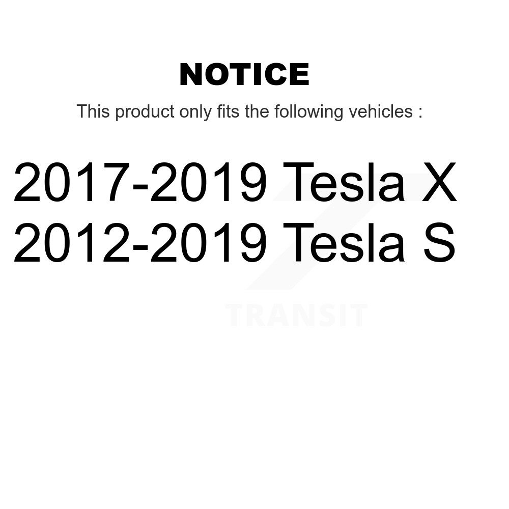 [Front] Rotor de frein à disque avant pour Tesla S X GCR-G8336