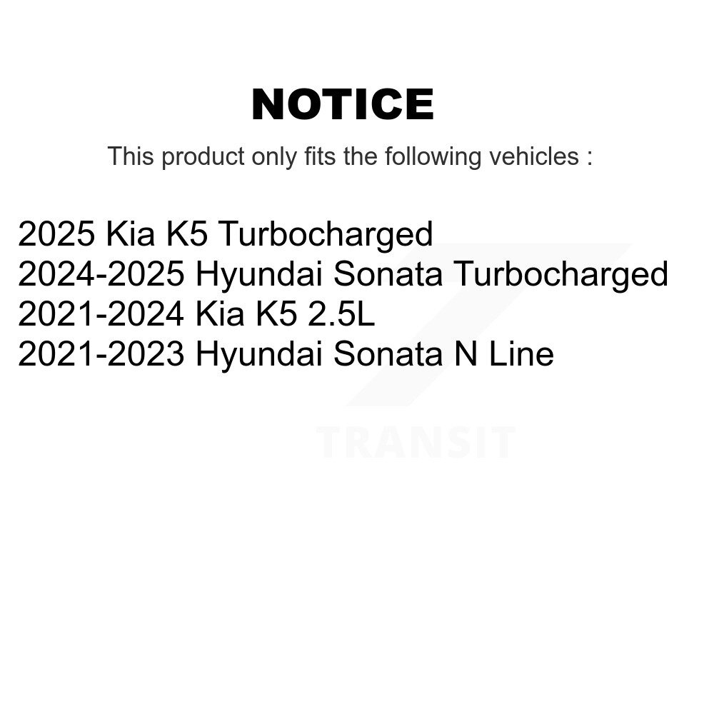[Arrière] Rotor de frein à disque arrière pour Hyundai Sonata Kia K5 GCR-G8436