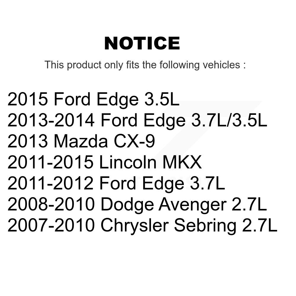 [Direction assistée] Power Steering Serpentine Ceinture pour Ford Edge Chrysler Sebring Lincoln MKX Dodge