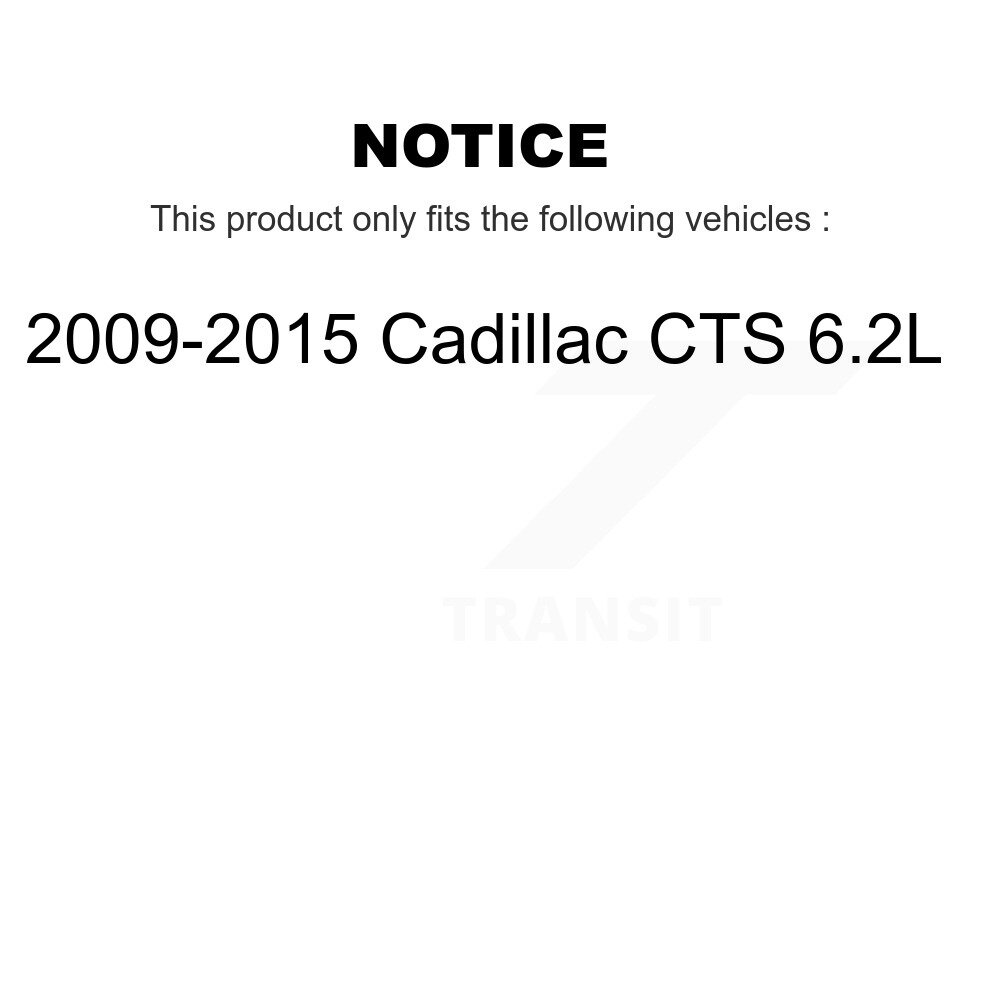 [Climatisation] Air conditionné Ceinture de Serpentine pour 2009-2015 Cadillac CTS 6.2L KBR-4PK960EE