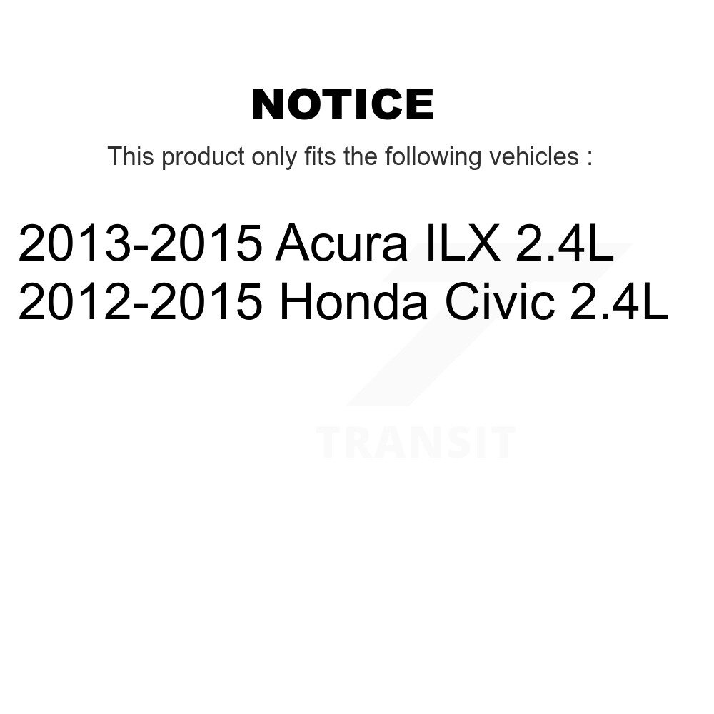 [Entraînement principal] Ceinture Serpentine pour Honda Civic Acura ILX 2.4L KBR-5070668