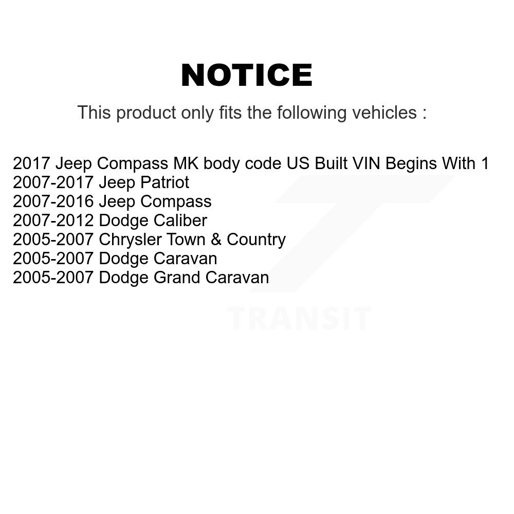 Front Tie Rod End & Boot Kit For Jeep Dodge Patriot Compass Caliber Grand Town - Bild 2 von 12