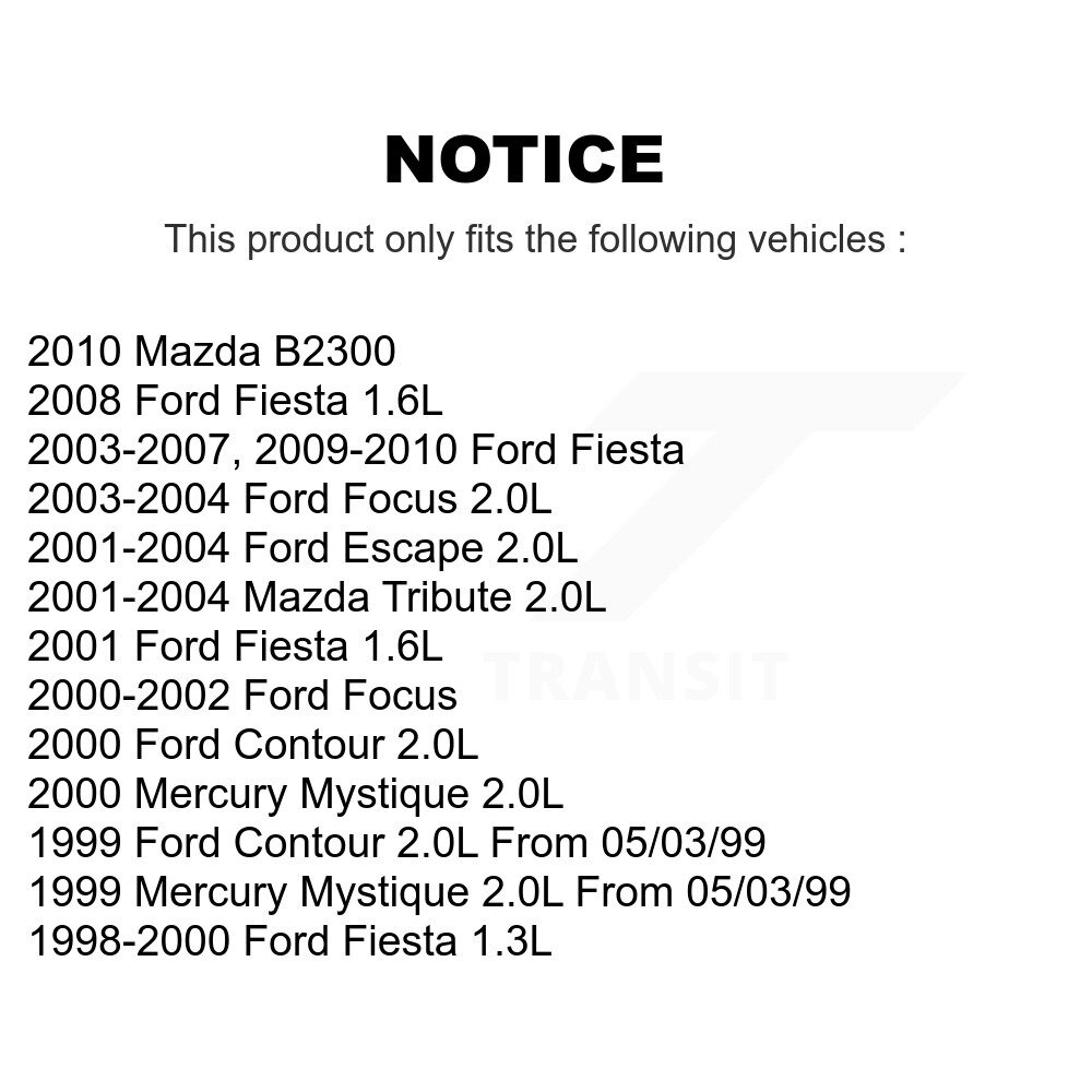 [N/A] Ignition Coil For Ford Focus Escape Mazda Tribute B2300 Contour Mercury Mystique