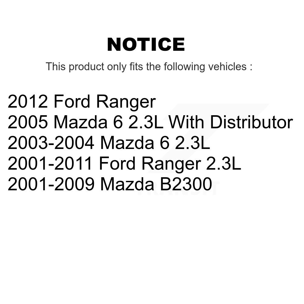 [N/A] Bobine d'allumage pour Ford Ranger Mazda 6 B2300 MPS-MD501