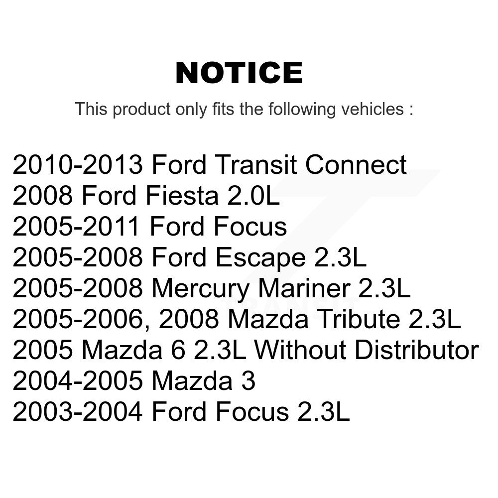 [N/A] Bobine d'allumage pour Ford Focus Escape Mazda Transit Connect 3 Hommage 6 Mercure