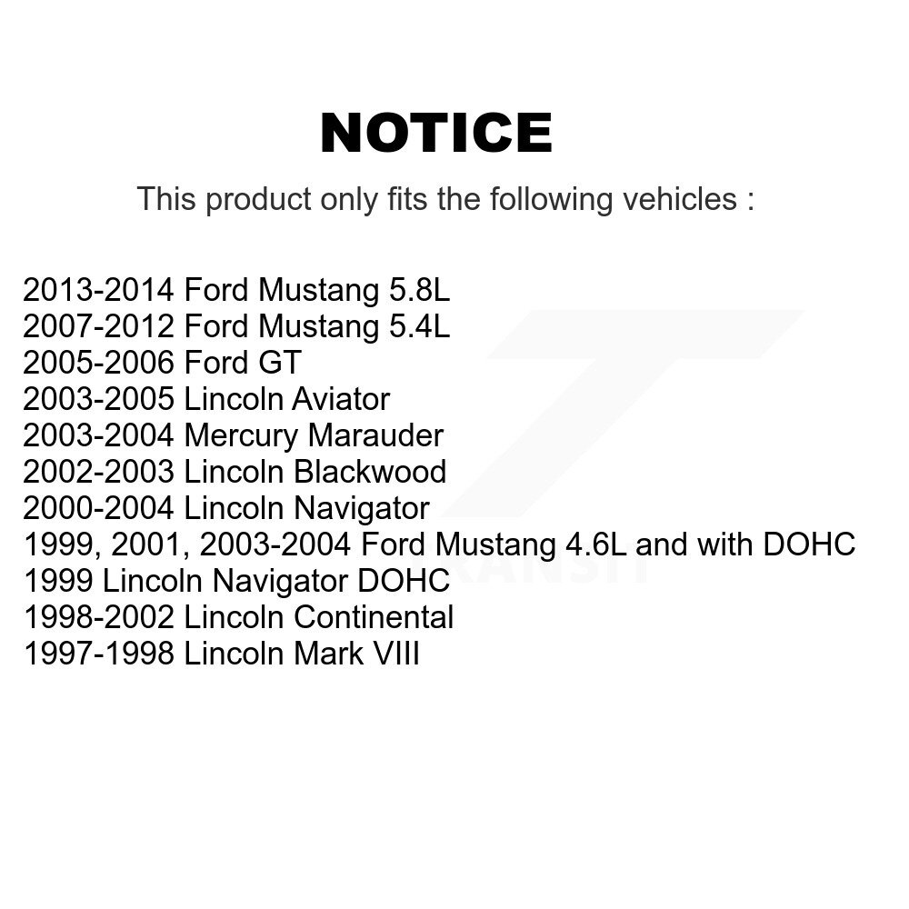 [N/A] Bobine d'allumage pour Ford Mustang Lincoln Navigator Aviator Continental Mercury GT