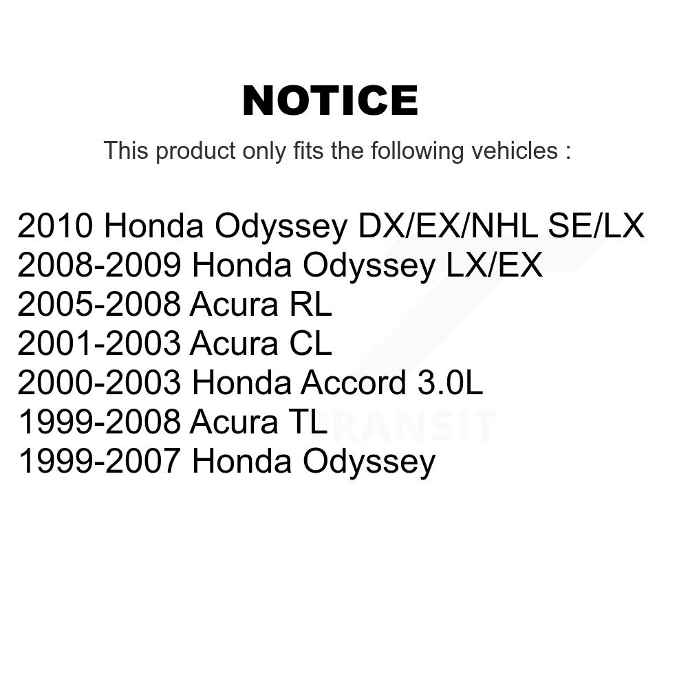 [N/A] Bobine d'aluminium pour Honda Odyssey Accord Acura TL RL CL MPS-MF242