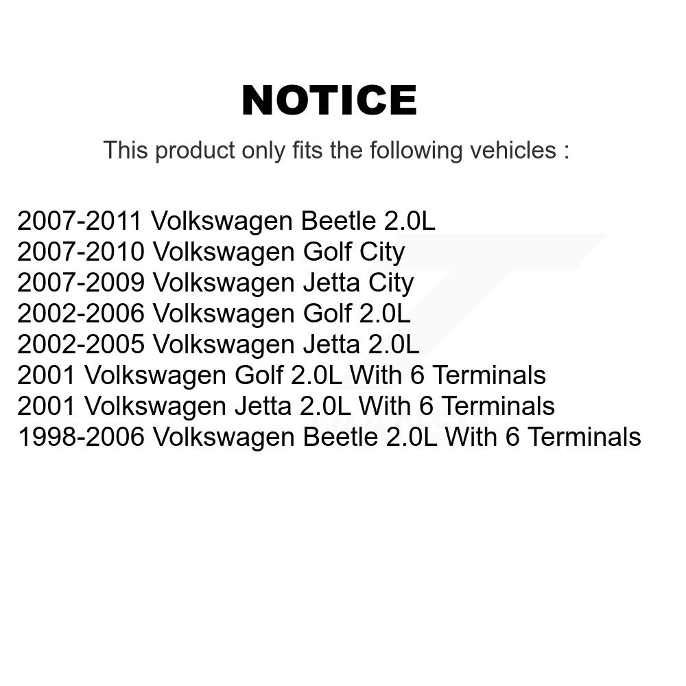 [N/A] Coil d'allumage pour Volkswagen Jetta Beetle Golf City MPS-MF484