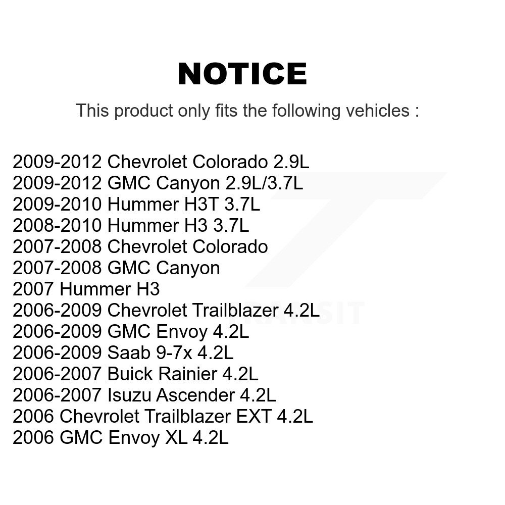 [N/A] Bobine d'allumage pour Chevrolet GMC Colorado Canyon Trailblazer Envoyé Hummer H3 XL