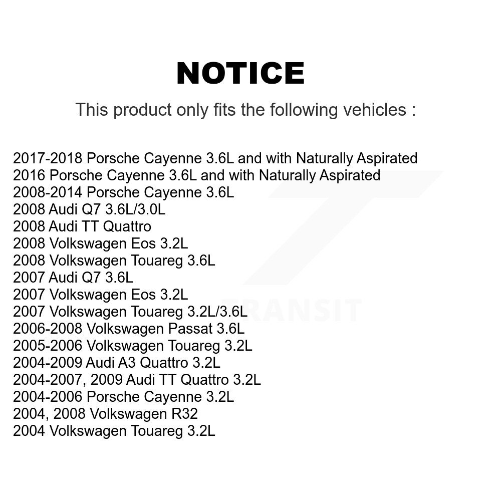 [N/A] Bobine d'allumage pour Porsche Cayenne Volkswagen Audi Passat Eos Touareg Q7 TT A3