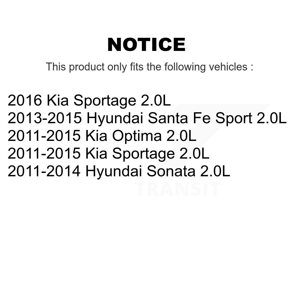 [N/A] Coil d'allumage pour Hyundai Kia Santa Fe Sport Sonata Sportage Optima Rondo