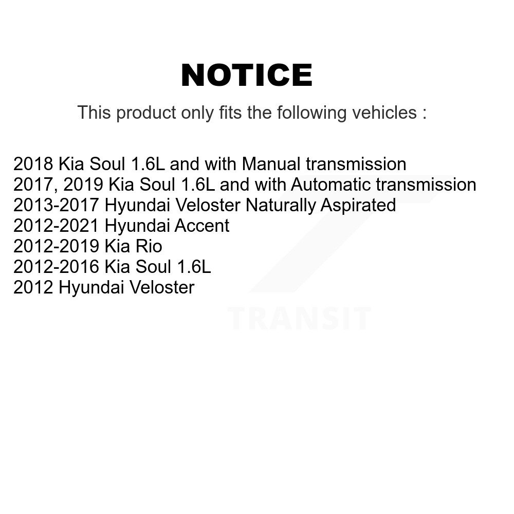 [N/A] Bobine d'aluminium pour Hyundai Kia Accent Soul Rio Veloster MPS-MF652
