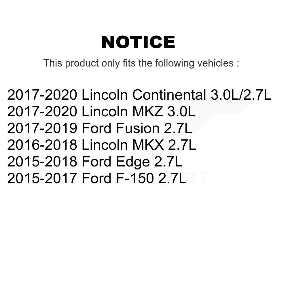 [N/A] Bobine d'allumage pour Ford F-150 Edge Fusion Lincoln MKX MKZ Continental MPS-MF773