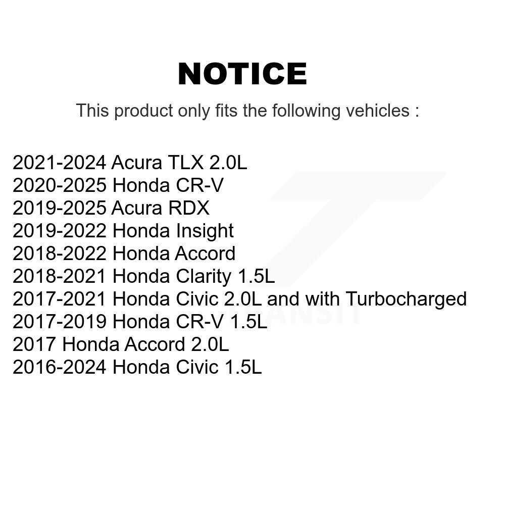 [N/A] Bobine d'allumage pour Honda CR-V Civic Accord Acura RDX TLX Clarity Insight