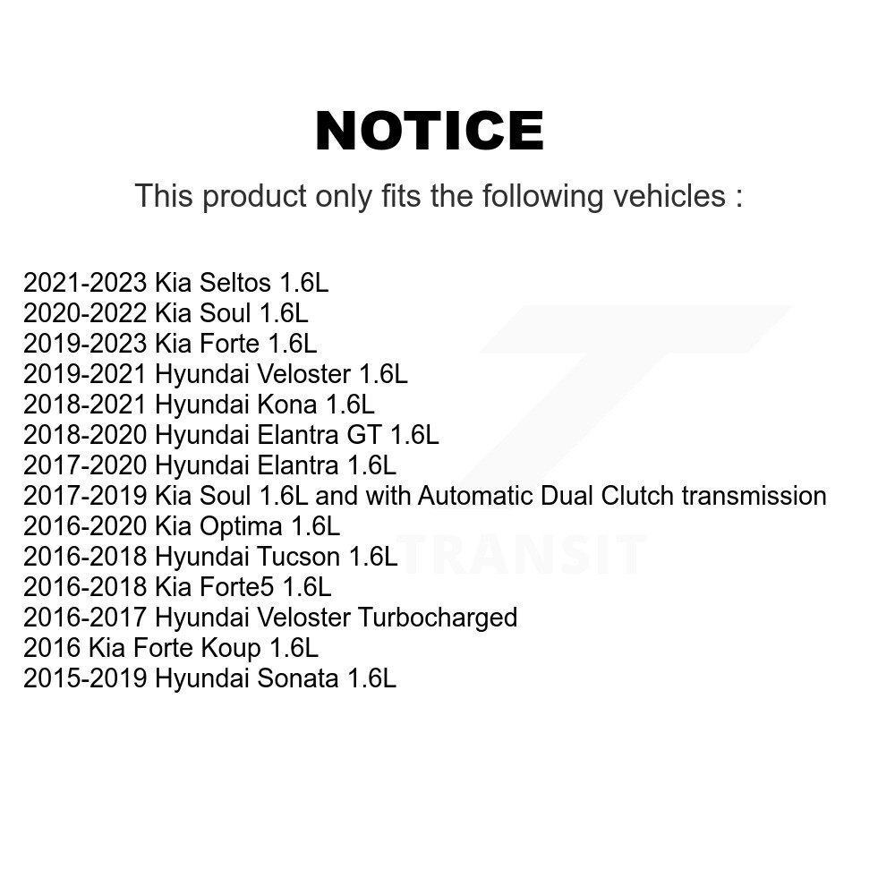 [N/A] Bobine d'allumage pour Hyundai Elantra Kia Tucson Kona Soul Sonata Seltos Forte GT