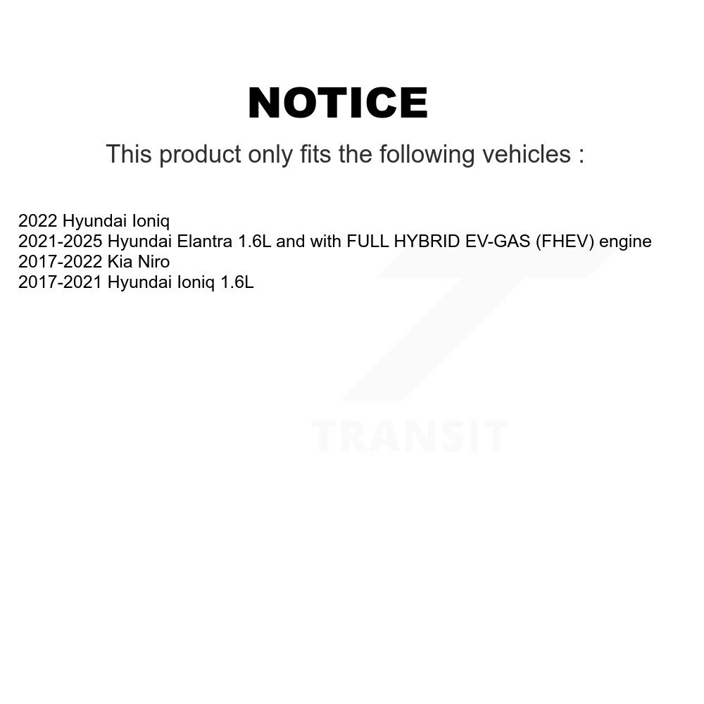 [N/A] Bobine d'allumage pour 2017-2020 Hyundai Ioniq Kia Niro MPS-MF843