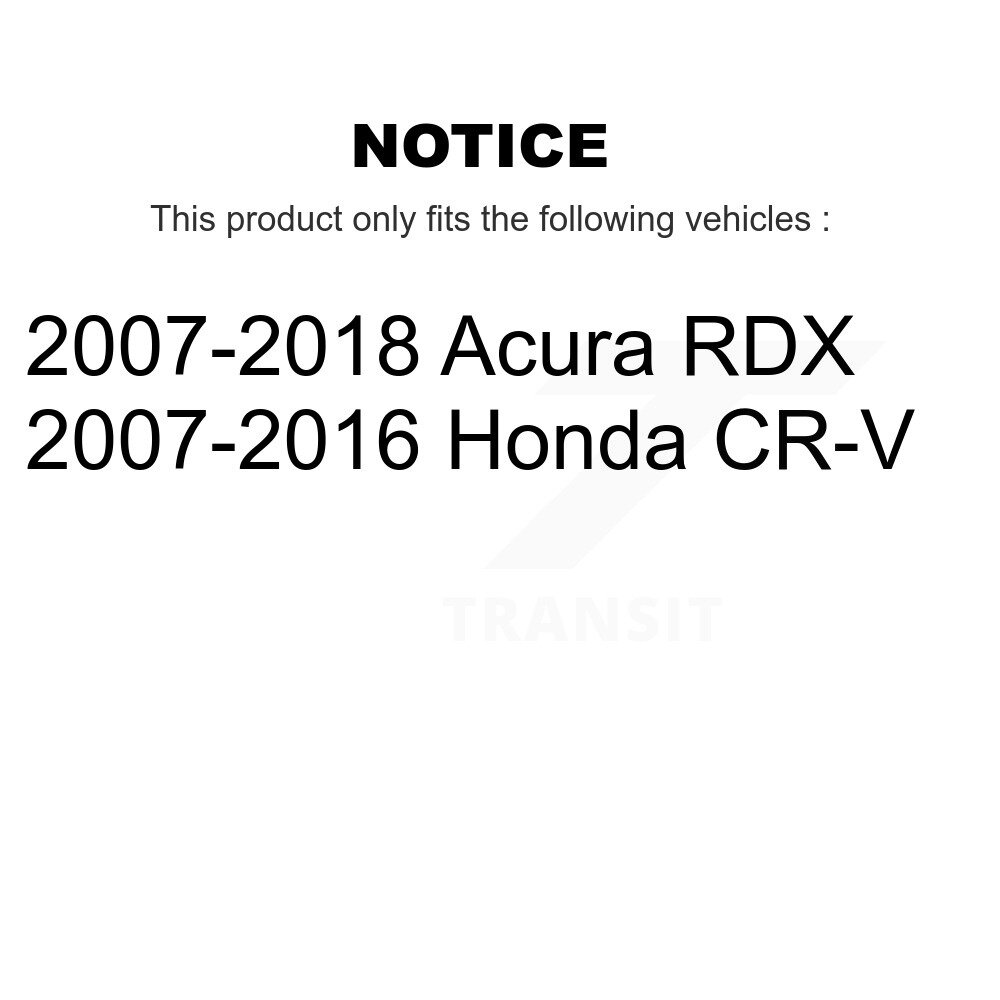 [Arrière] Chaussures de frein de stationnement arrière pour Honda CR-V Acura RDX NB-928B