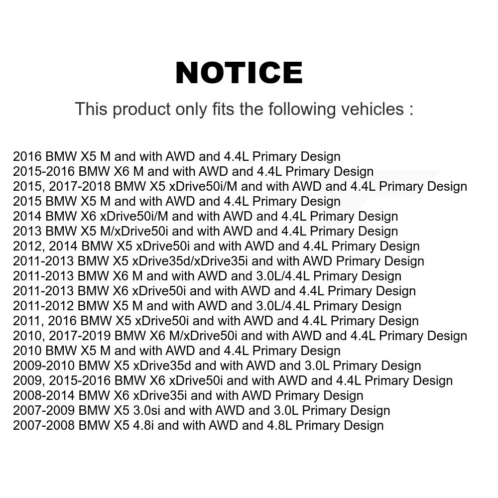 [Avant droite] Arbre d'essieu CV avant droit pour BMW X5 X6 Primary Design NCV-BM27541