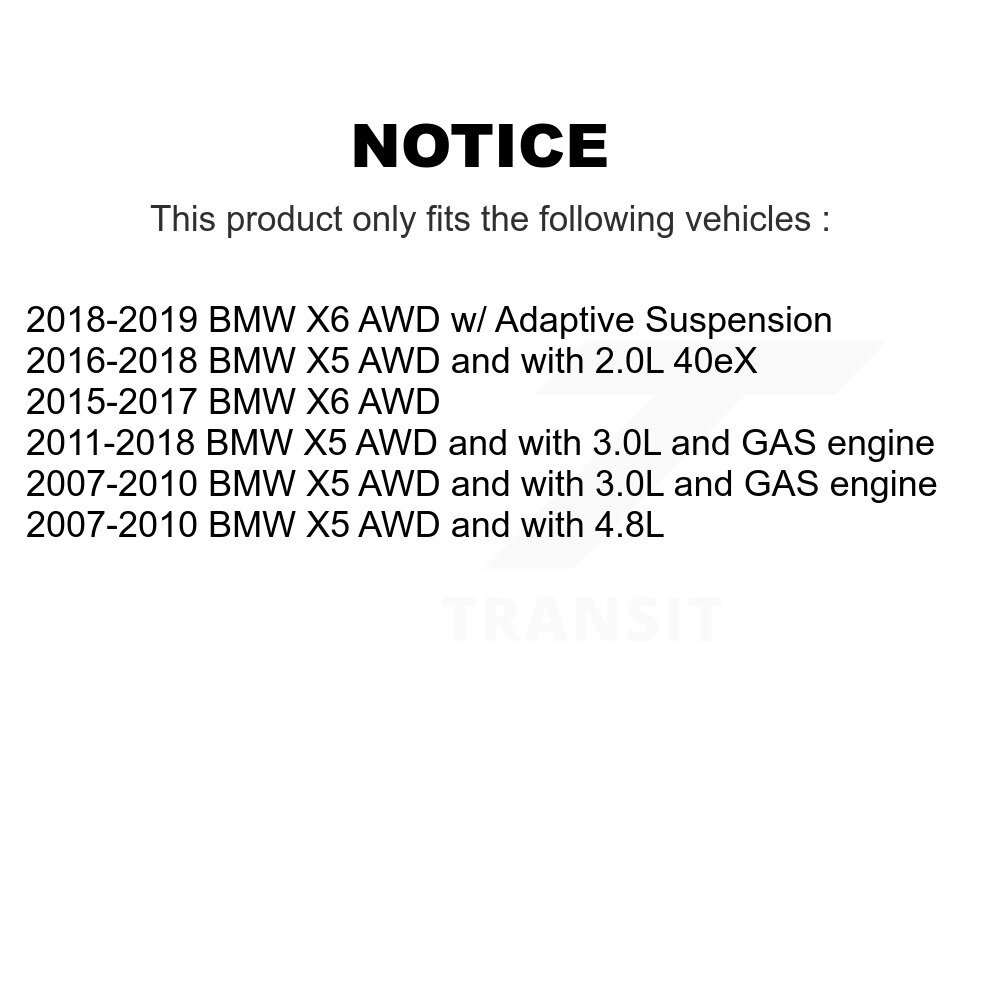 [Arrière droite] Arbre d'essieu CV arrière pour BMW X5 X6 NCV-BM28003