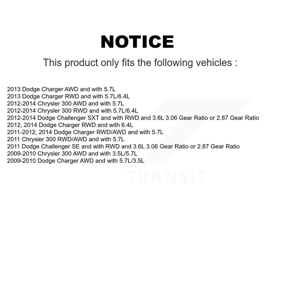 [Arrière gauche] Arrière CV Axe arbre pour Dodge Chrysler 300 Chargeur Challenger NCV-CH12009