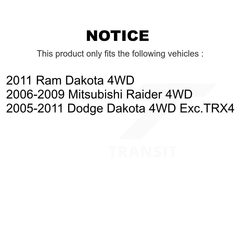[Front Left] Avant CV Axe arbre pour Dakota Dodge Ram Mitsubishi Raider 4WD NCV-CH12187
