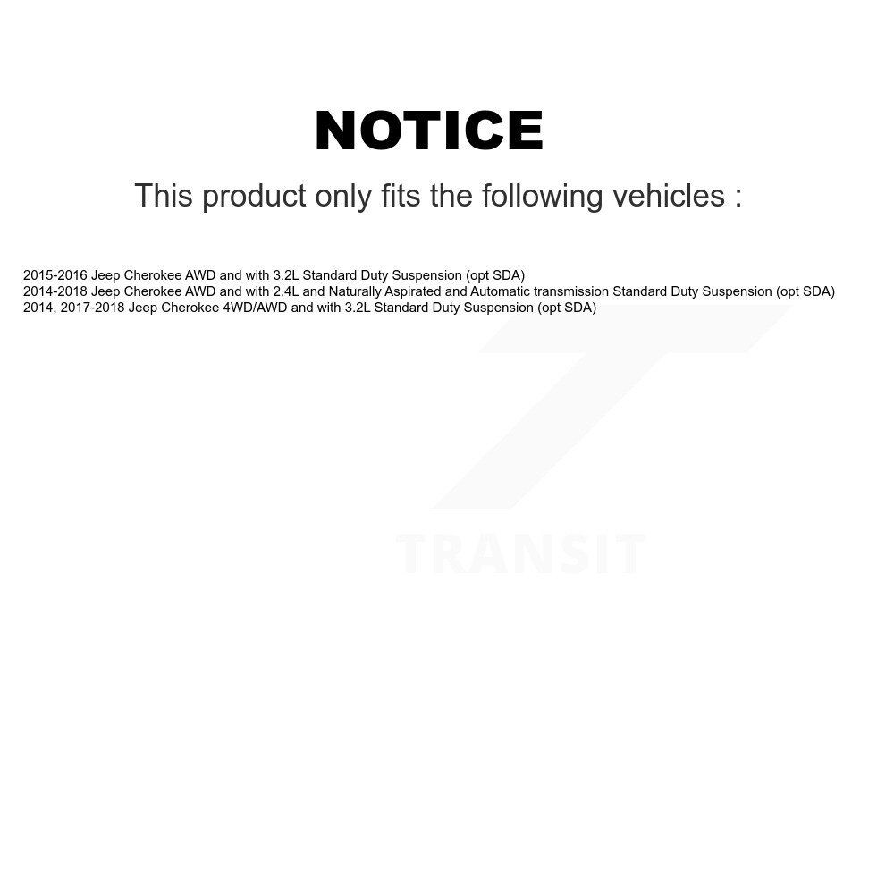 [Avant droite] Arbre d'essieu avant droit pour Jeep Cherokee NCV-CH82002
