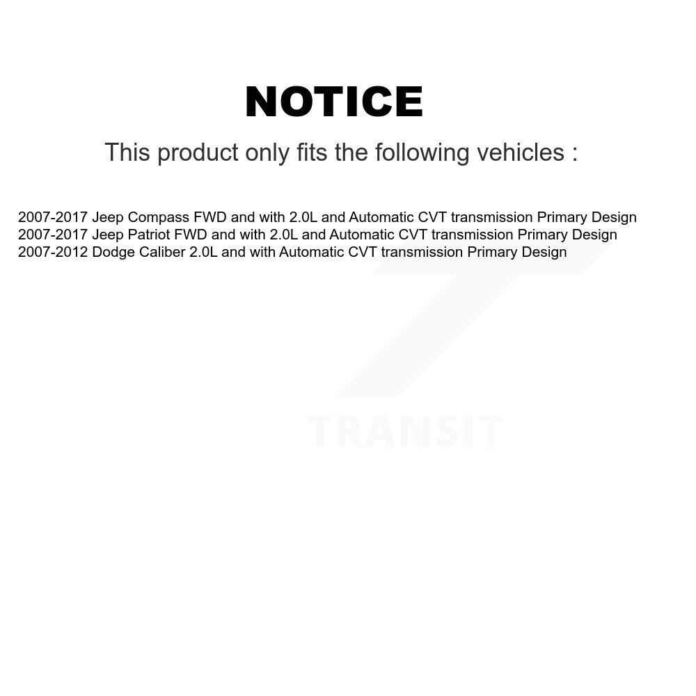 [Avant droite] Avant droit CV Axle Shaft Pour Jeep Patriot Compass Dodge Caliber Primary Design