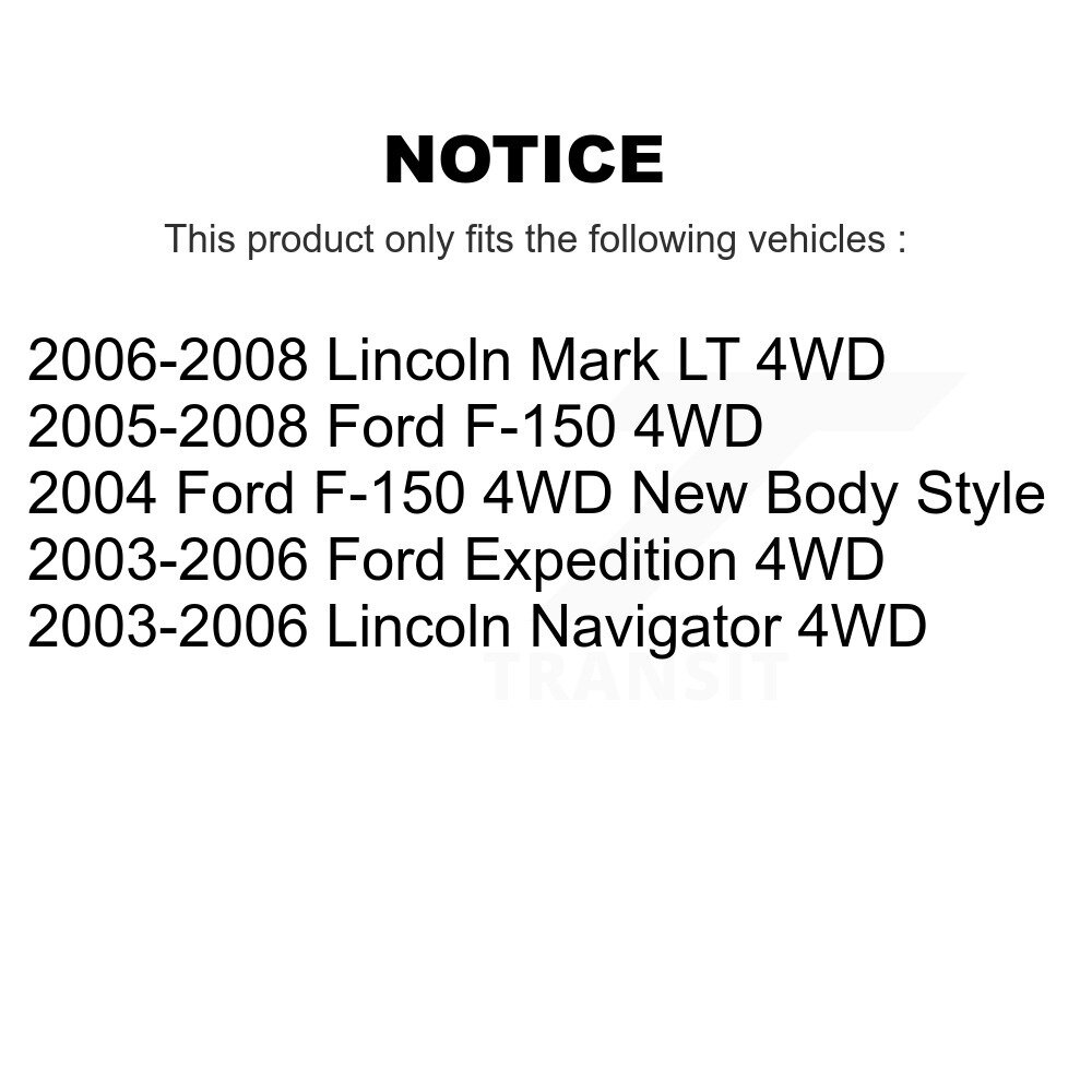 [Front Left] Avant CV Axe arbre pour Ford F-150 Lincoln expédition Mark LT Navigator 4WD