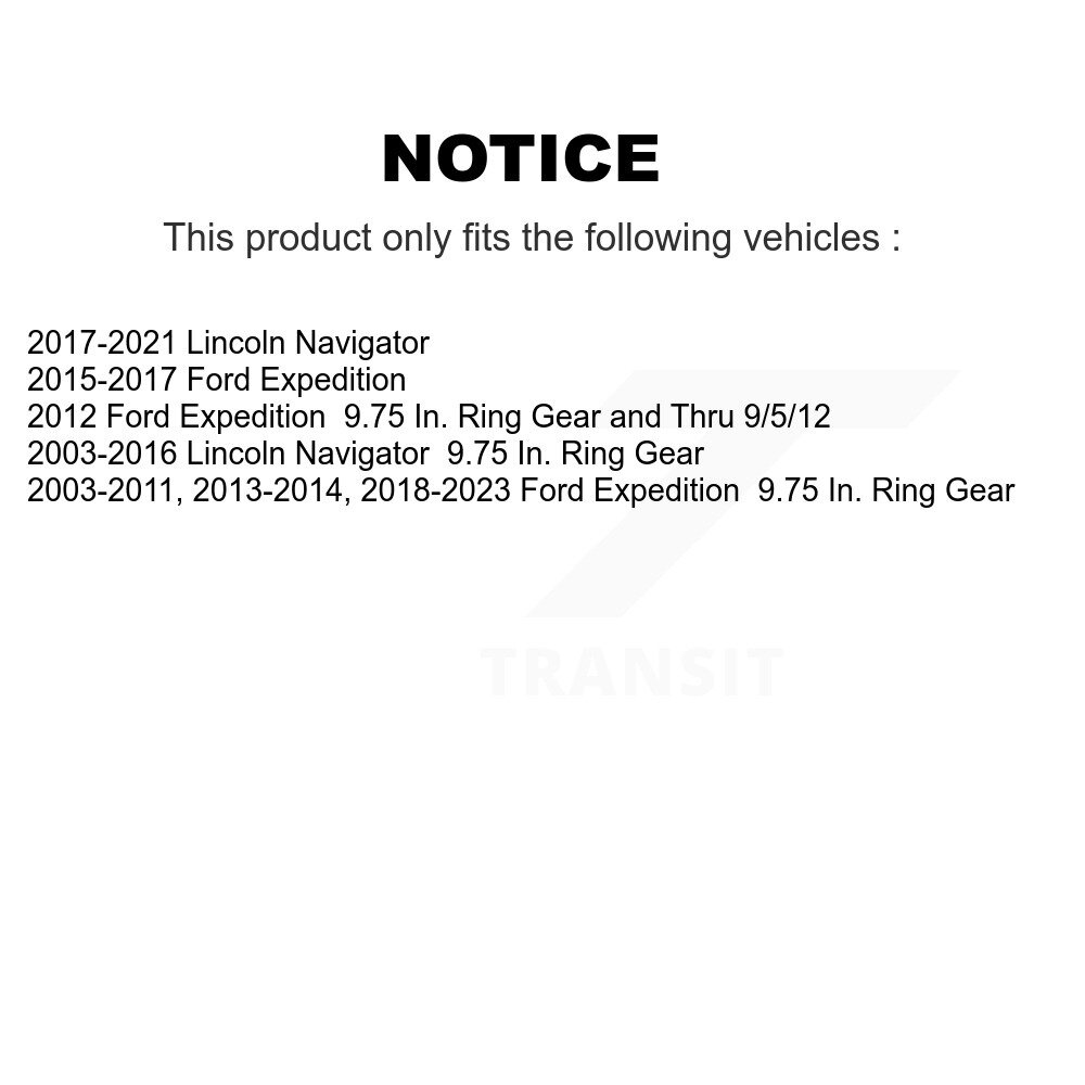 [Arrière droite] Arrière droite CV Axe arbre pour Ford Expédition Lincoln Navigator NCV-FD11157