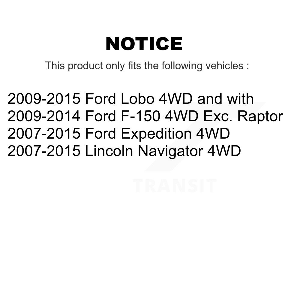 [Avant droite] Avant droit CV Axe arbre pour Ford F-150 Expédition Lincoln Navigator Lobo