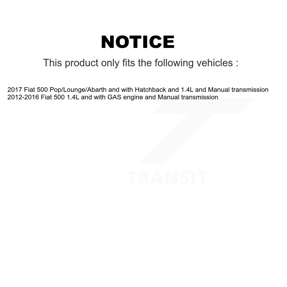 [Front Left] Arbre d'essieu CV avant gauche pour Fiat 500 NCV-FI76005