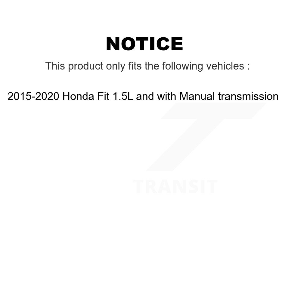 [Front Left] Arbre d'essieu avant gauche pour Honda Fit 1.5L 2015-2020 avec transmission manuelle