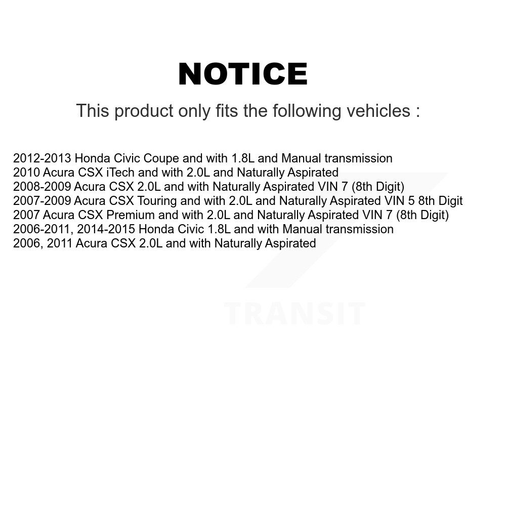 [Avant droite] Arbre d'essieu CV avant droit pour Honda Civic Acura CSX NCV-HO36571